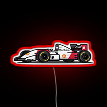 Load image into Gallery viewer, F1 car RGB neon sign red