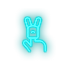 Load image into Gallery viewer, ice_blue family toys finger children play hand child kid baby toy led neon factory