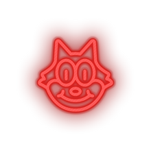 Load image into Gallery viewer, red famous character cat led neon factory