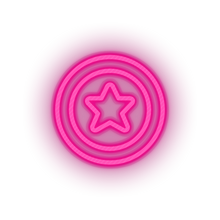 Load image into Gallery viewer, pink famous character star led neon factory