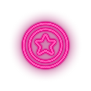 pink famous character star led neon factory