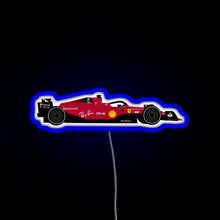 Load image into Gallery viewer, Ferrari 2022 RGB neon sign blue
