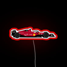 Load image into Gallery viewer, Ferrari 2022 RGB neon sign red