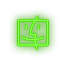 Load image into Gallery viewer, green finder social network brand logo led neon factory
