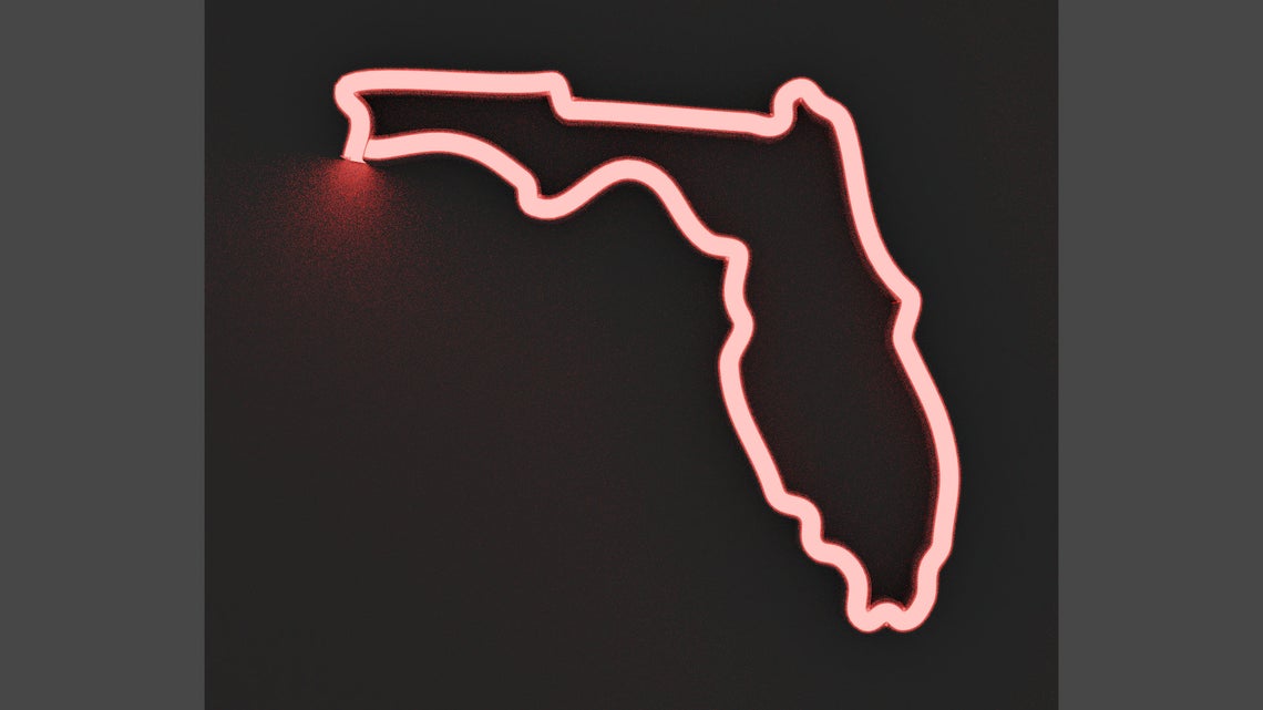 Florida Signs Color Rgb Code Florida Neon Sign – Neon Factory