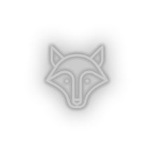 Load image into Gallery viewer, white fox led animal carnivore cartoon fauna fox wolf zoo neon factory