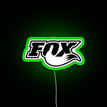 Load image into Gallery viewer, FOX MTB RGB neon sign green