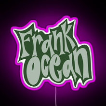 Load image into Gallery viewer, frank ocean RGB neon sign  pink