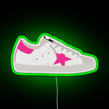 Load image into Gallery viewer, Golden Goose Sneaker RGB neon sign green