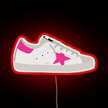 Load image into Gallery viewer, Golden Goose Sneaker RGB neon sign red