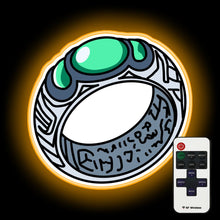 Load image into Gallery viewer, Greed Island Ring neon sign