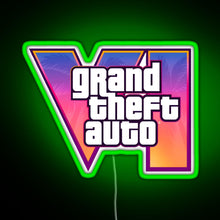 Load image into Gallery viewer, GTA 6 VI  neon sign