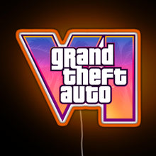 Load image into Gallery viewer, GTA 6 VI  LED sign