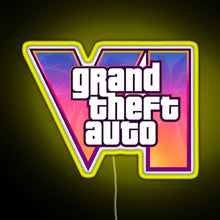 Load image into Gallery viewer, GTA 6 VI Vice City neon