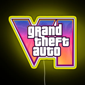 GTA 6 VI Vice City neon