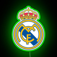 Load image into Gallery viewer, Hala Madrid RGB neon sign green