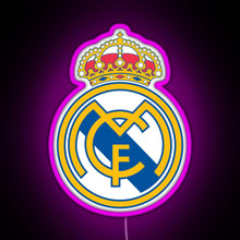 Load image into Gallery viewer, Hala Madrid RGB neon sign  pink
