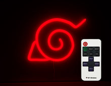 Load image into Gallery viewer, Naruto Hidden leaf Neon sign