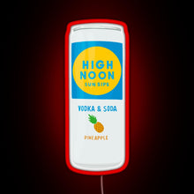 Load image into Gallery viewer, High noon RGB neon sign red