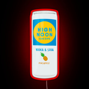 High noon RGB neon sign red