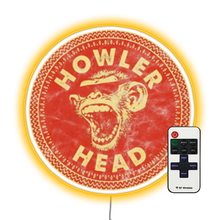 Load image into Gallery viewer, Howler Head Whiskey.  Bar Bar Neon Sign