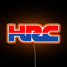 Load image into Gallery viewer, HRC Design RGB neon sign orange