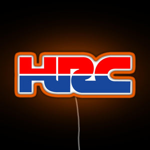 HRC Design RGB neon sign orange