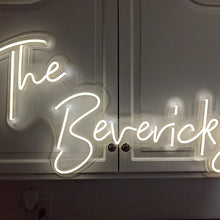 Load image into Gallery viewer, customized name for wedding neon light