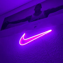 Load image into Gallery viewer, Cheap Nike swoosh neon sign