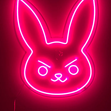 Dva bad Bunny Neon Sign