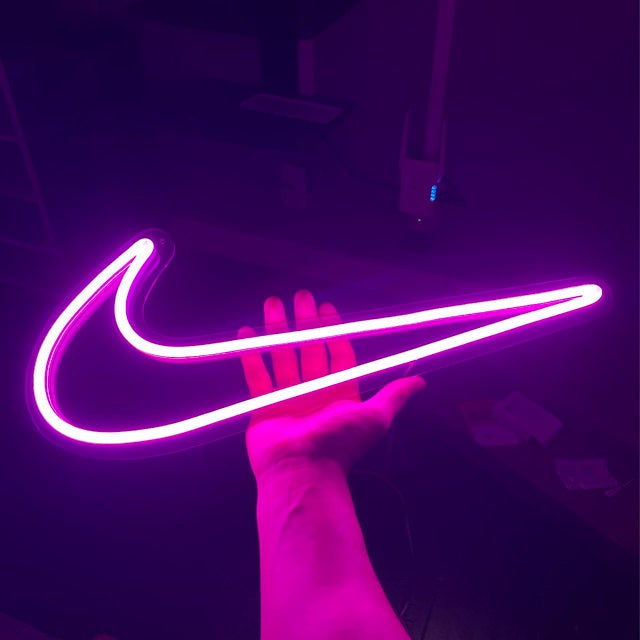 Nike logo Neon sign