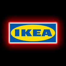 Load image into Gallery viewer, IKEA logo wall sign