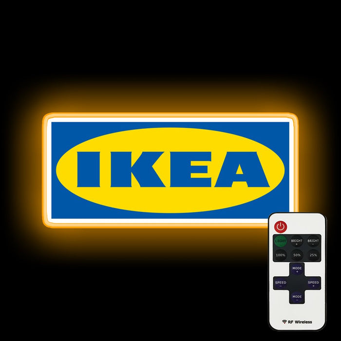 IKEA neon sign