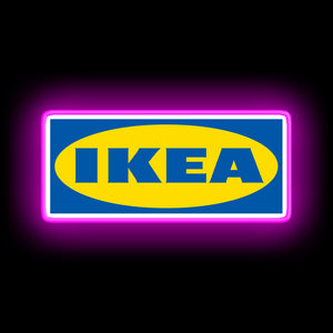 IKEA logo led sign