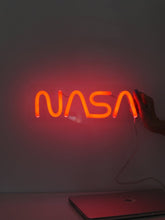 Load image into Gallery viewer, NASA led neon sign\