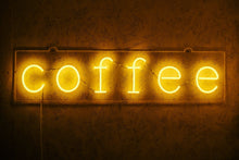 Load image into Gallery viewer, coffee neon sign