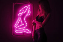 Load image into Gallery viewer, Sexy girl  neon light bar