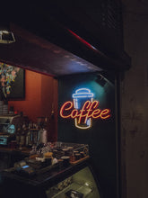 Load image into Gallery viewer, neon sign for coffee shop