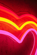 Load image into Gallery viewer, heart love neon sign