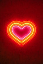Load image into Gallery viewer, heart neon led flex sign