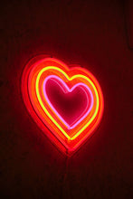 Load image into Gallery viewer, heart neon flex wall