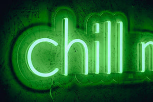 Chill mode wall neon