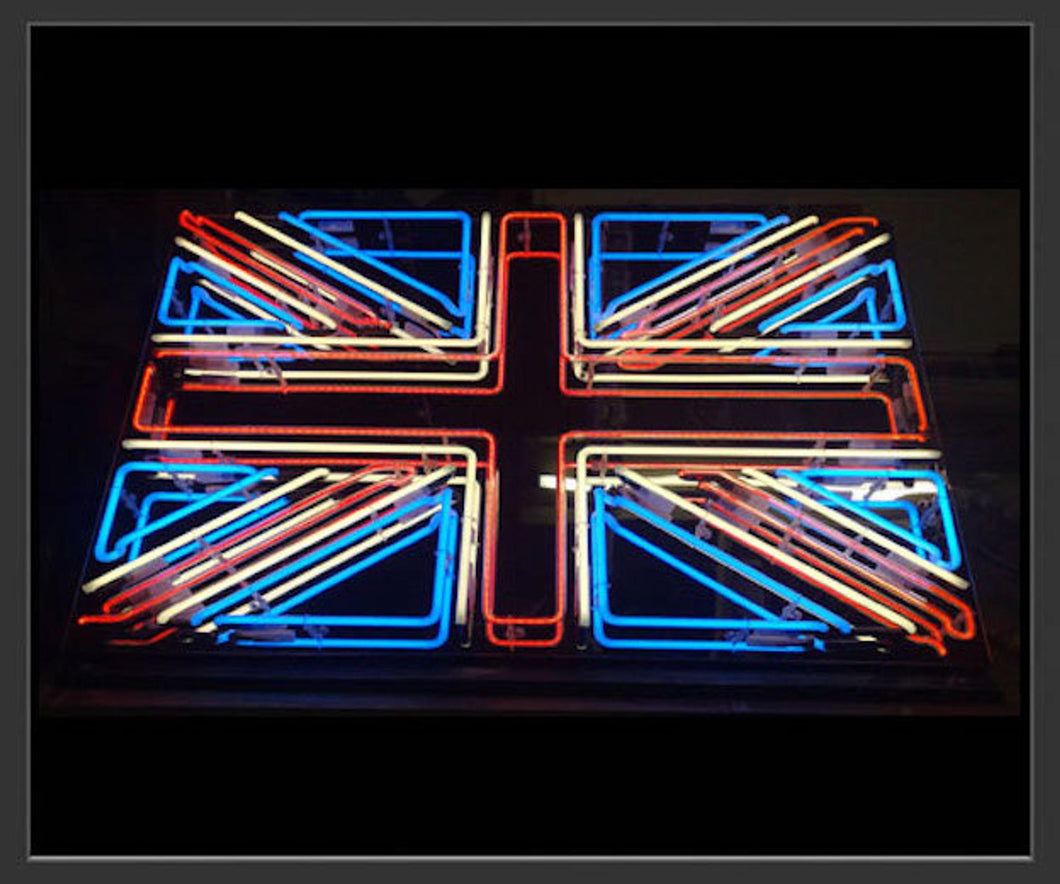 Custom Neon Sign Union Jack British Flag 26