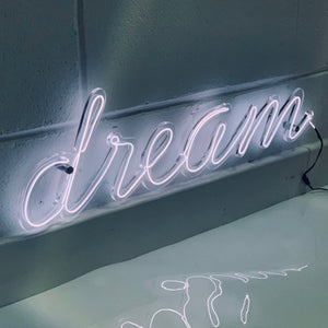 Dream Neon Sign, Personalised Neon Sign, Custom Neon, Bespoke Neon, Handmade Neon, Neon Sign, Nursery Sign