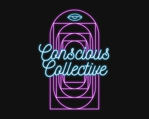 Psychic Logo Neon Sign, Tarot Logo Mystic gate, Eye Logo Witch, Gypsy Logo Apothecary, Magick Logo Wicca, Boho Jewelry Logo Spiritual