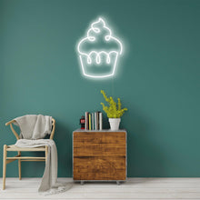 Load image into Gallery viewer, Cupcake Neon Sign, Light