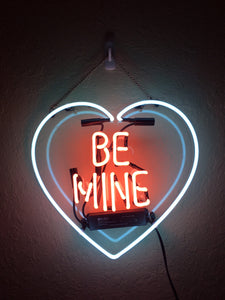 Be Mine Neon sign