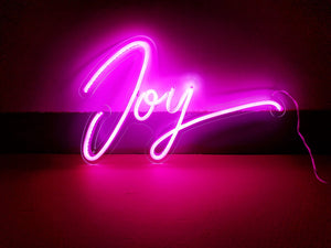 joy neon light,led neon light,custom neon sign