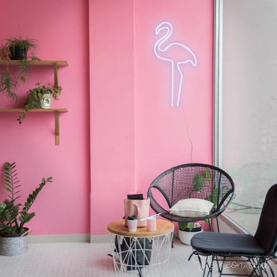 Greater Flamingo Pink Neon sign - The Neon Club - LED neon signs