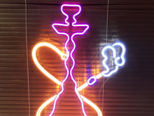 Load image into Gallery viewer, Hookah - LED Neon Sign. Party Neon Sign Flex Led Neon Light Led Custom Neon Sign Home Room Department Wall Hangings Decor Lighting